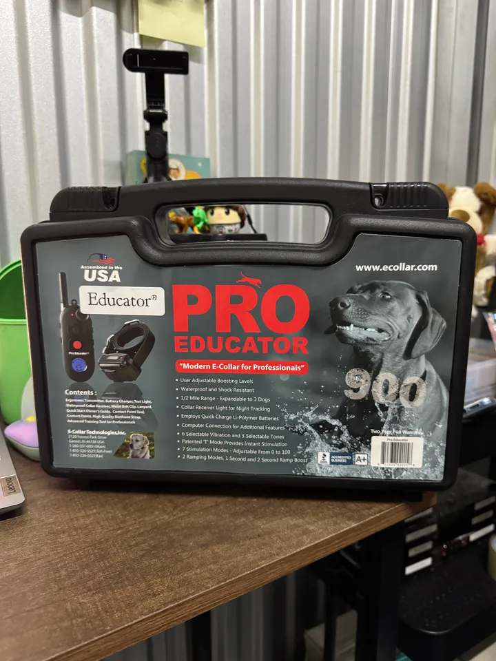 E-Collar PE-900 Pro p/ 1 dog na Maleta